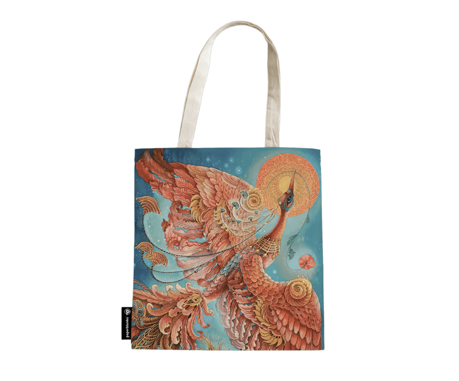 Bolsa de tela Pájaro de fuego